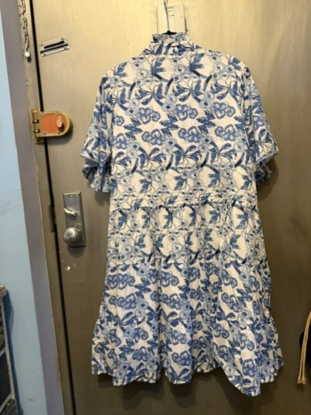 NWT - Ro's Garden Vibeka Floral Tiered A-Line Babydoll Mini Dress - Picture 12 of 16